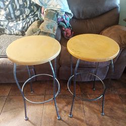 30" Metal Bar Stools/Counter Top Stools