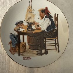 Vintage Norman Rockwell Collector Plates 