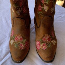 Size 1 Kid Cowgirl Boots