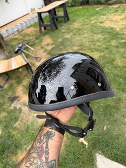 Black Helmet Half