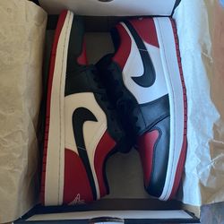 Bred Toe Low Jordan 1 