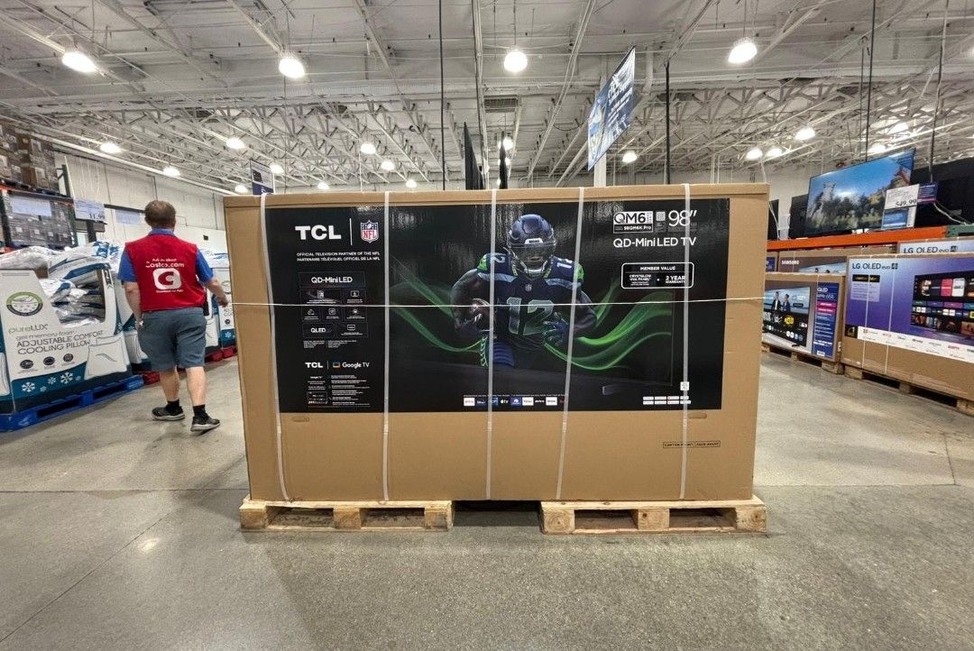 98qm6k 98” TCL smart 4k led uhd tv