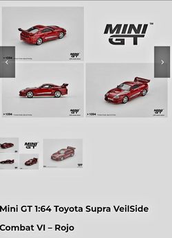 Mini GT 1.64 Toyota Supra Veilside