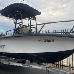 18’ CC Boat With 60HP Yamaha Outboard 