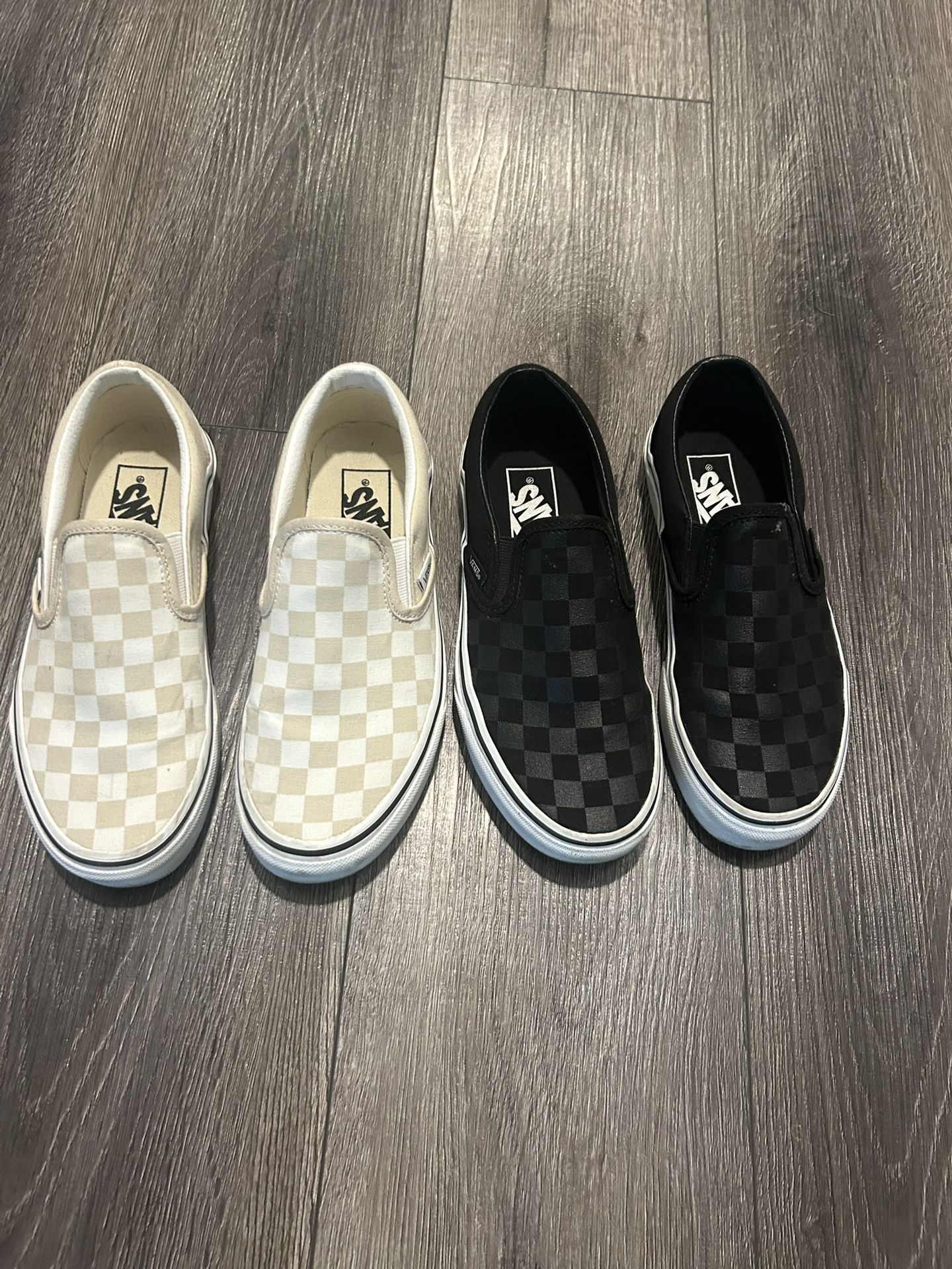 Checkerboard Vans