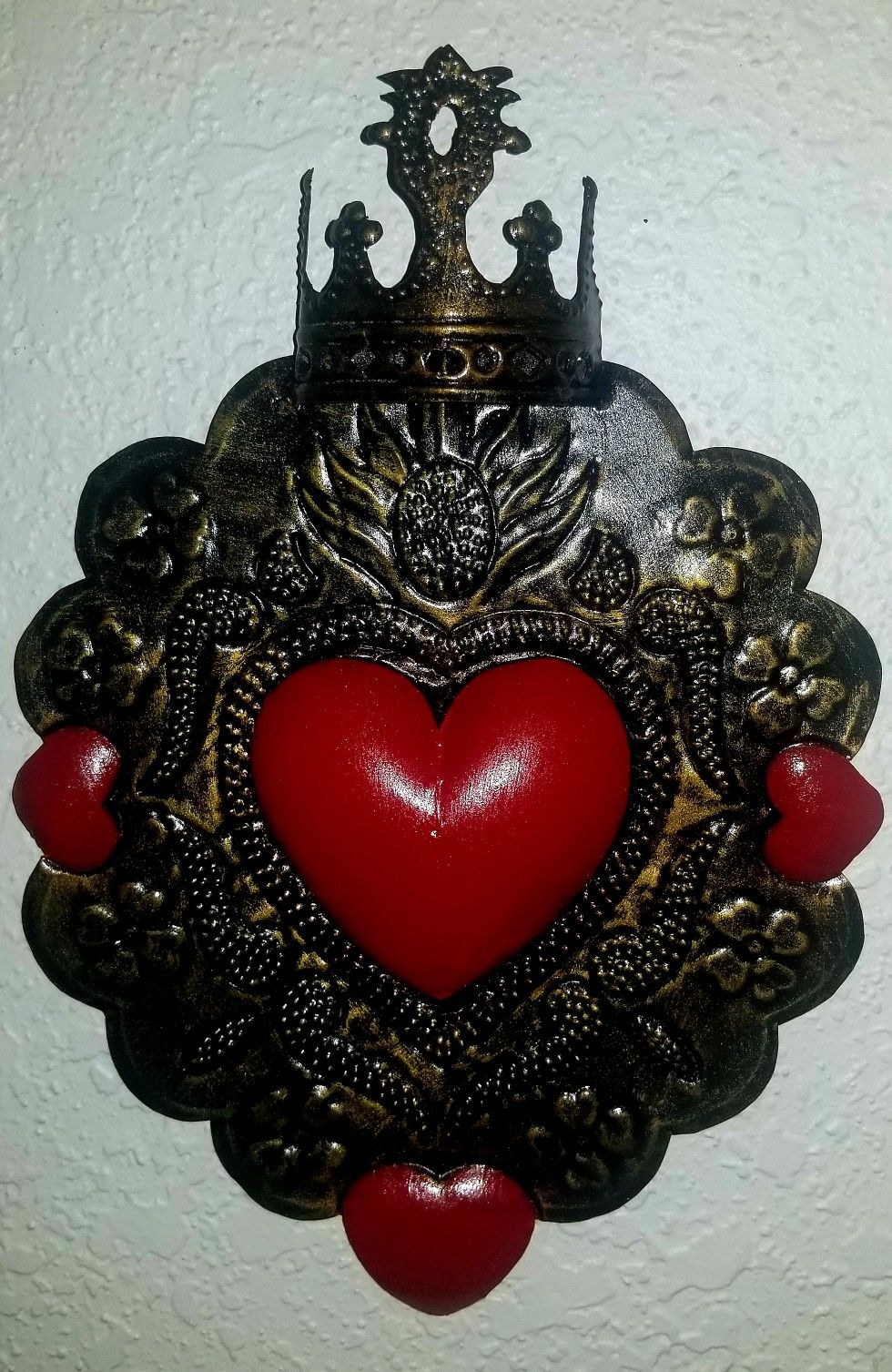 Mexican Tin Sacred Heart