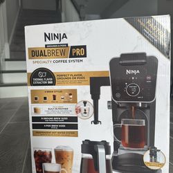PRICE REDUCED - Brand New Ninja Dual Brew Pro Speciality coffee system - Sealed box