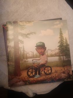 Tyler the Creator wolf record vinyl