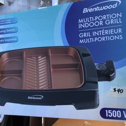 Copper indoor grill