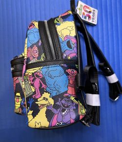 Loungefly Sesame Street 50th Anniversary Backpack ? Loungefly x Sesame Street Mini Backpack – 50th  main image 4