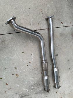 3” Subaru EJ bell mouth down pipe