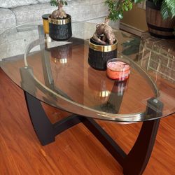 3 Piece Glass Tables - Living Room Coffee Table