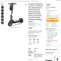 Isinwheel GT2 Electric Scooter 