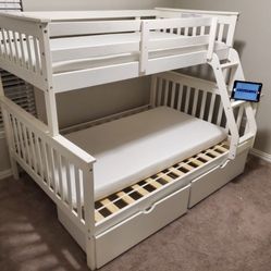 Twin Over Full Bunk Bed October Sale 