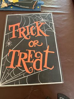 Halloween decor 7 pieces