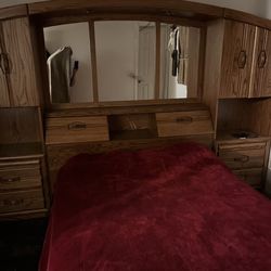 Dresser and Headboard