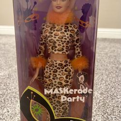 Barbie MASKerade Party- Doll Never Removed From Box