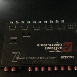 Cerwin Vega mobile eq770