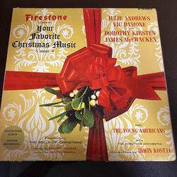 VINTAGE CHRISTMAS VINYL RECORD