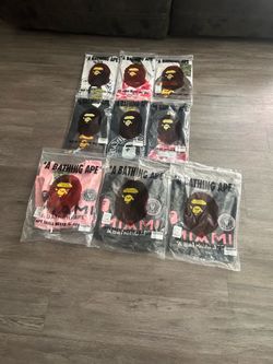 Bapes shirts Size L,M,S available 50$ each buy bulk better price