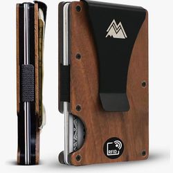 Brand New Minimal Wallet Walnut