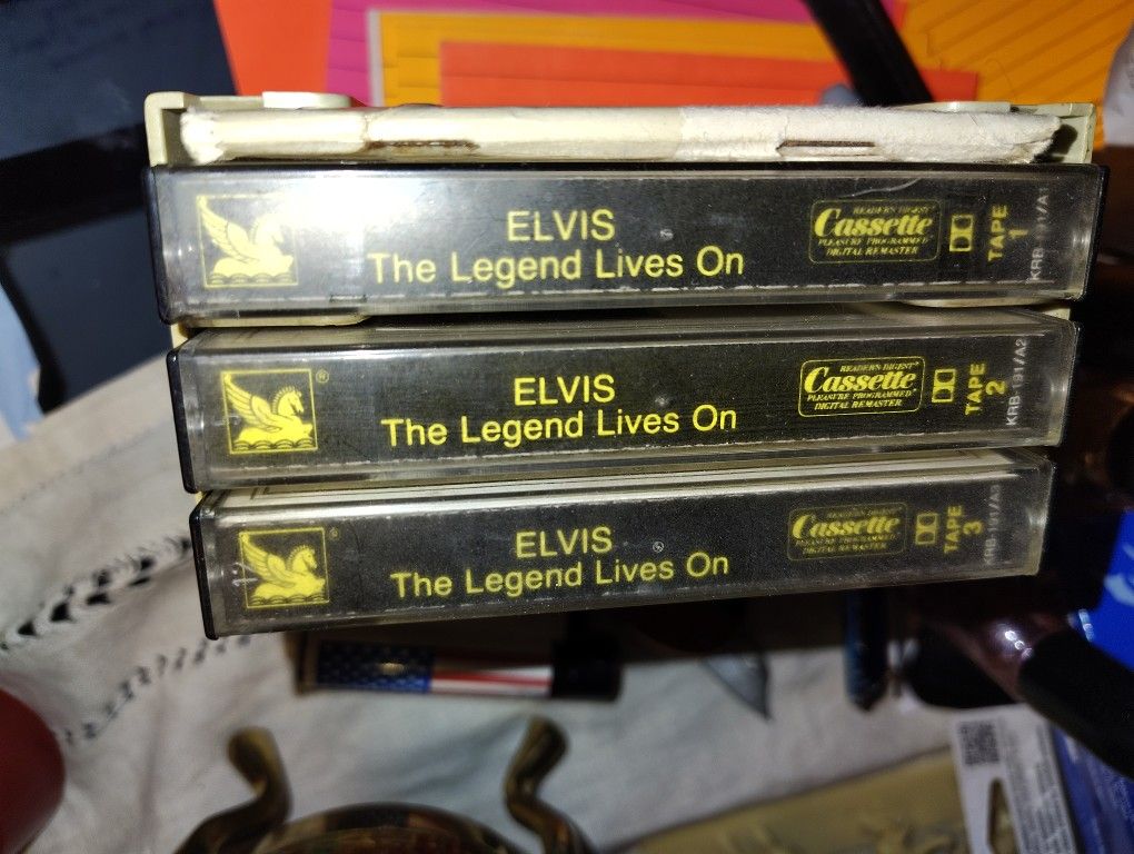 Elvis Presley Cassette Tape Collection