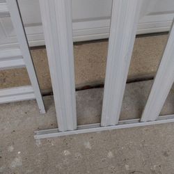 Two Aluminum Deck Sections