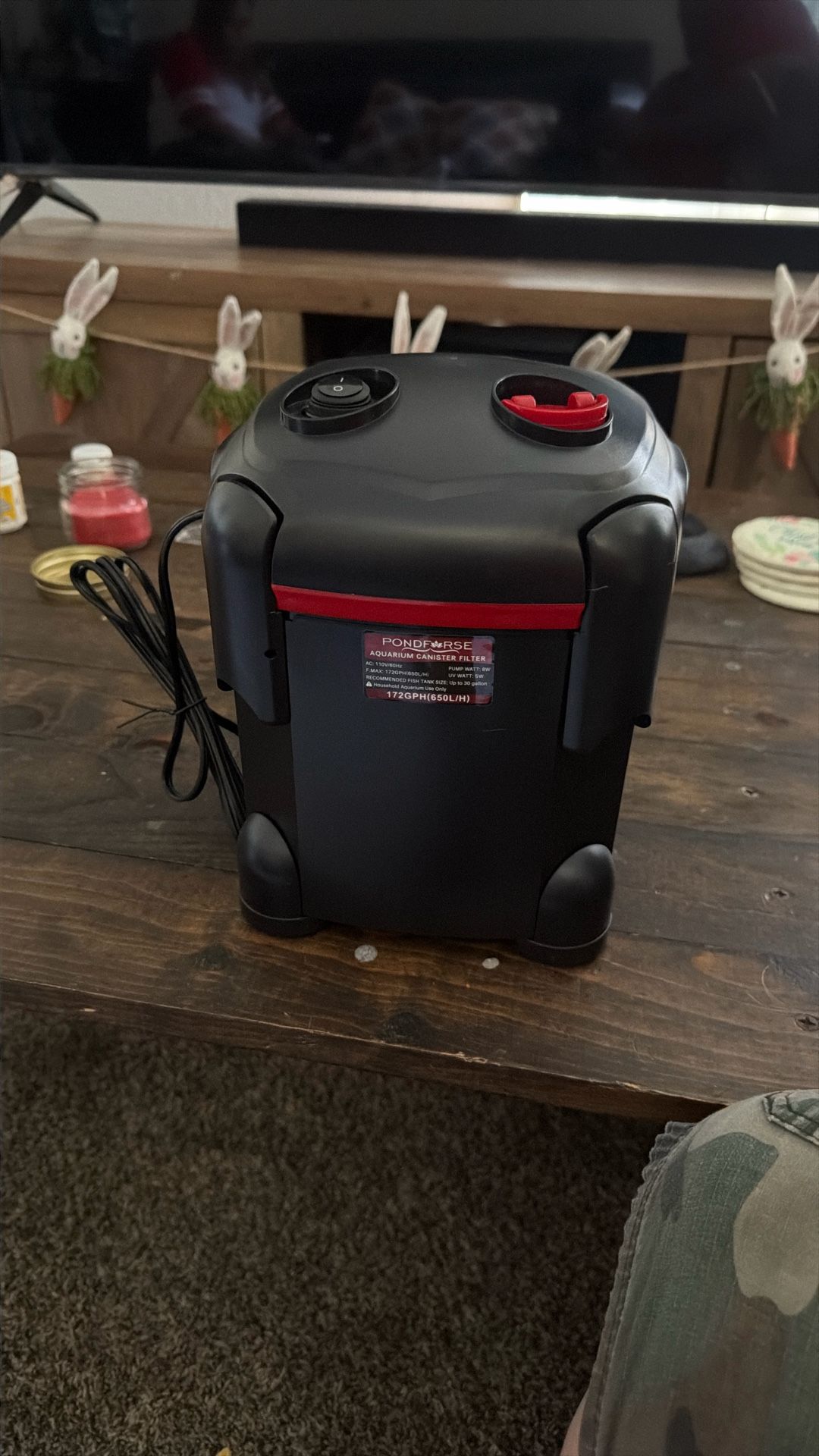 PondForse External Canister Filter