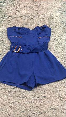 Blue romper