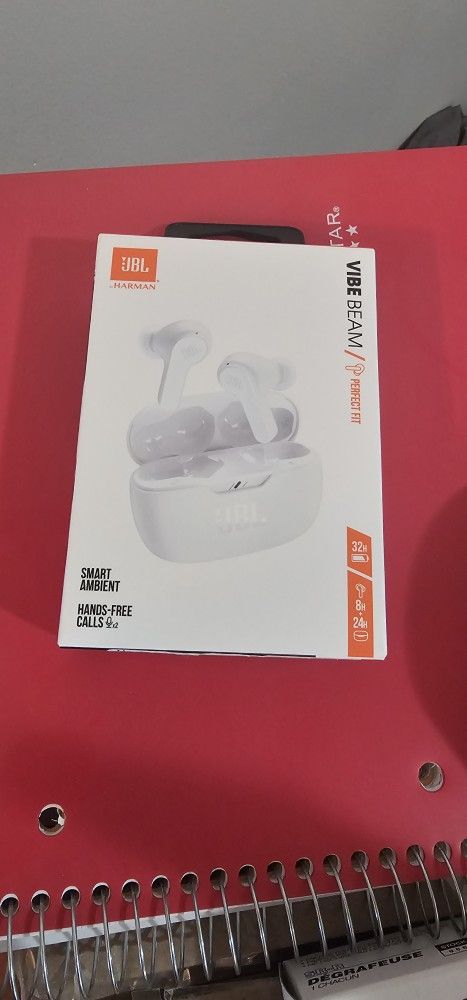 JBL Vibe Beam (White) (<1 Year Old)