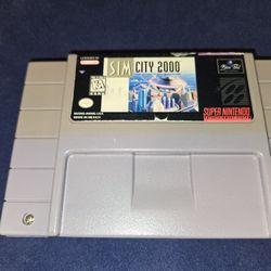 Sim City 2000 - SNES 