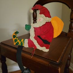 Dept 56 Hand Painted Tick Tock Balancing/Rocking Santa