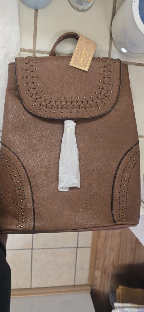 Leather Backpack