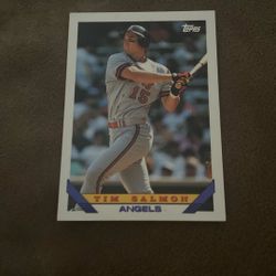93 Topps  Tim Salmon #20