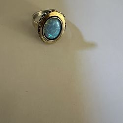 Ring Gold And Silver 