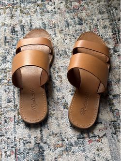 Madewell brown sandals 6.5