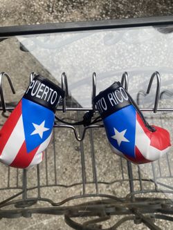 Boxing Gloves Mini Banner Flag 