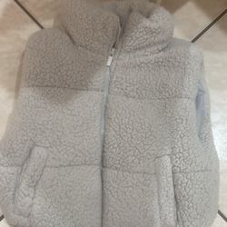 Size Small Sherpa Plush Vest