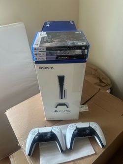 Ps5 slim disc Bundle open box
