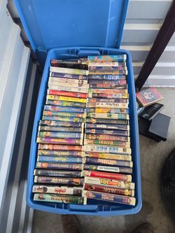 Over 100 to 200 vhs tapes