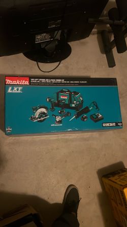 Makita 18xlt Lithium Ion 6 Piece Combo Set XT610