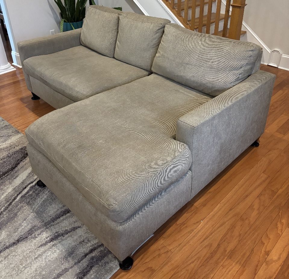 Custom Made Sofa With Chaise!