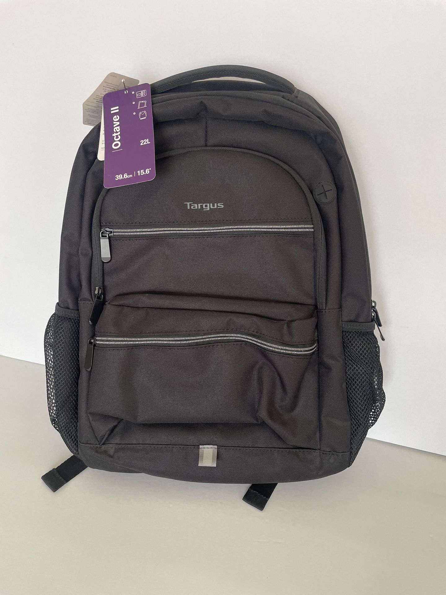 Targus - Octave II Backpack for 15.6 Laptops - Black (Unisex) NWT