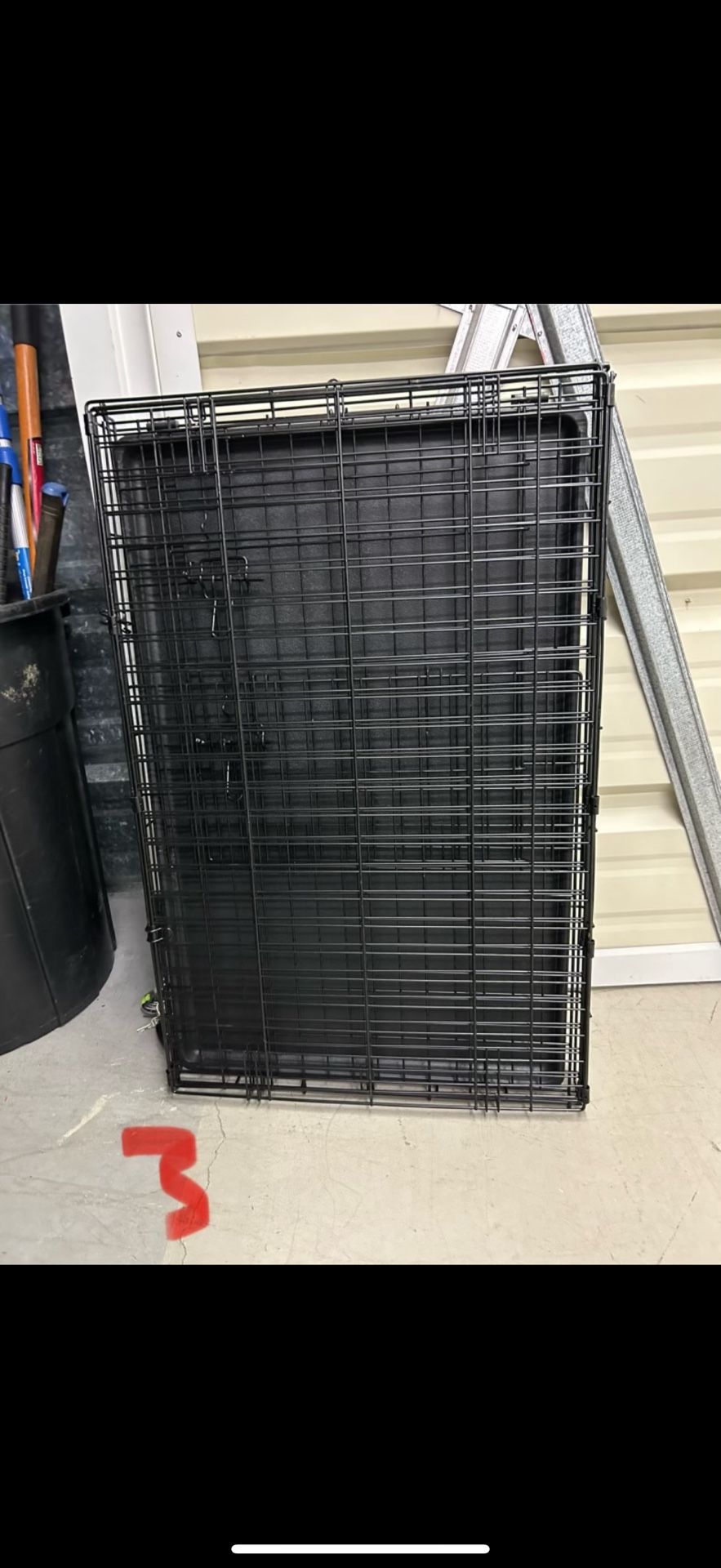 Large Metal Dog Crate