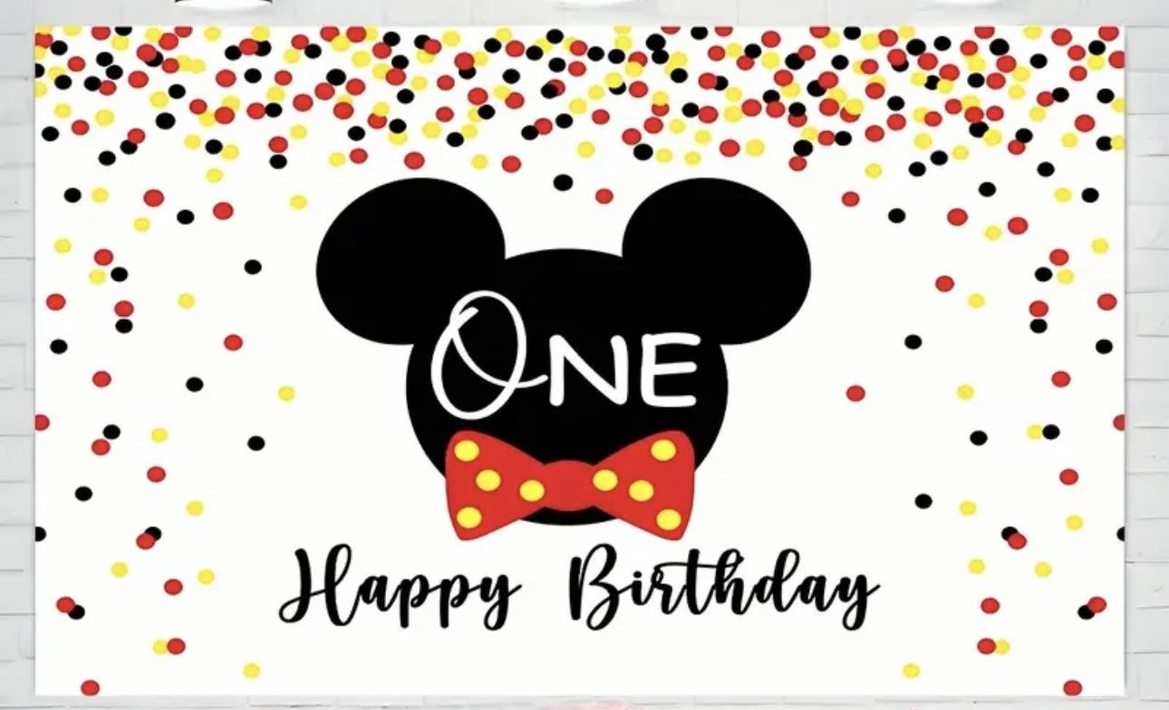 Mickey Mouse Party decorations 