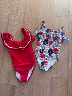 Janie and Jack Girls Swimsuit Bundle – Size 5 – EUC