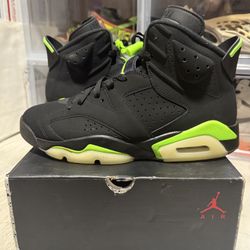 Air Jordan 6 Retro Black Electric Green
