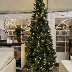 7.5 Ft Christmas Tree with Lights $70