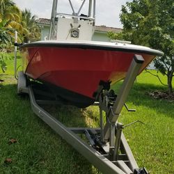 22” Boston Whaler & 200hp E-Tec