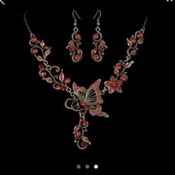 Enchanted Butterfly Jewelry Set